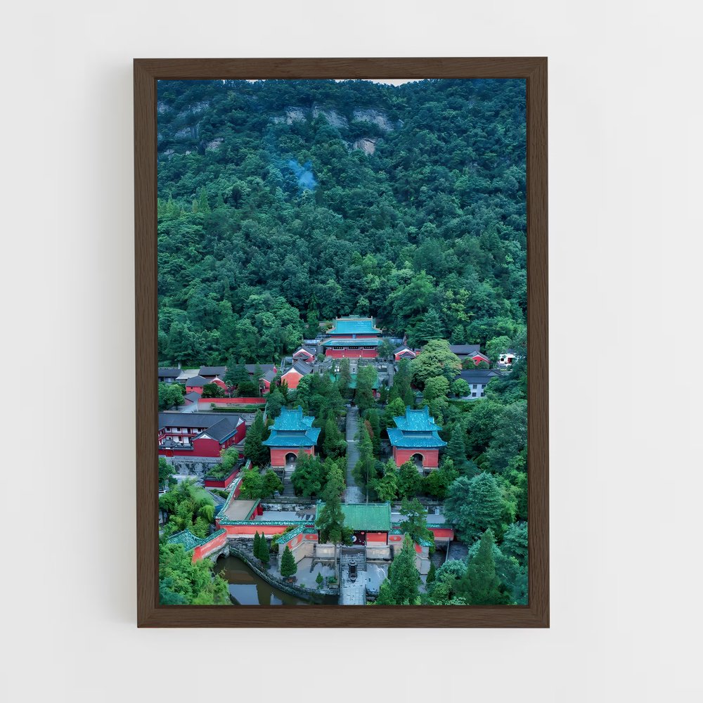 Poster Bouddhas des Montagnes – affiche Kung Fu (vue 5)